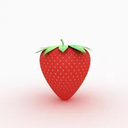 Strawberry 3D model