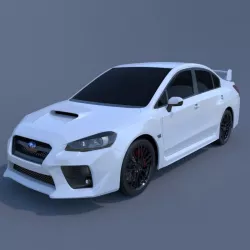 Subaru WRX STI 3D model