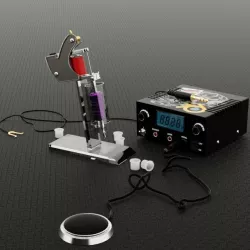Tattoo gun kit 3D model