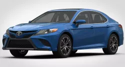 Toyota Camry SE 2018 detailed interior 3D model