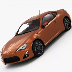Toyota GT86 2013 3D model