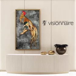 Visionnaire arts set - Rooster and Augustus curved cabinet  3D model