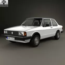 Volkswagen Jetta 2-door 1979 3D model