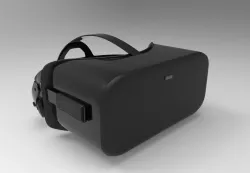 VR Glass Oculus Rift 3D model