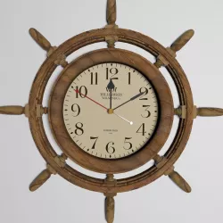 Wall clock for marine interior 3D model
