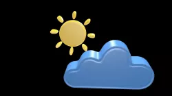 Weather symbol 1 3D model