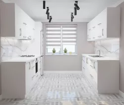 WHITE KITCHEN 3D model