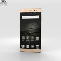 ZTE Axon Max Gold 3D model