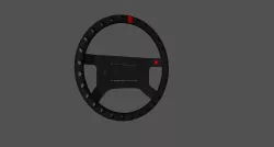01 Volante 4 Bolas  Low-poly  3D model