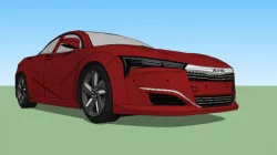 2017 Alpha Emora VTS Low-poly  3D model