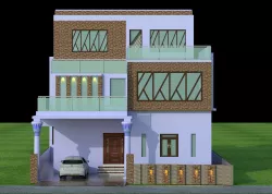 3D MODEL HOUSE 3D model