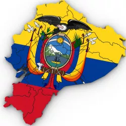 3d Political Map of Ecuador 3D model 3D model