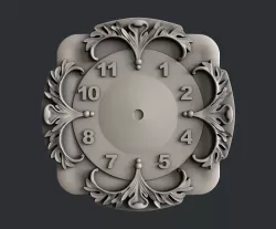 3d STL models for CNC clock 3D model