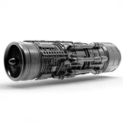 Aircraft Engine 3D model