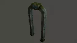 ancient archway  Low-poly  3D model