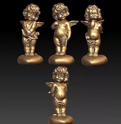 Angel child 3D model