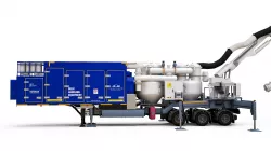 Ariel Pneumatic Ship Unloader  3D model