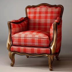  Armchair Poltrona Frau Salda 3D model