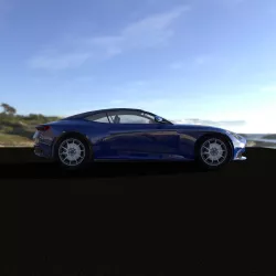 Aston Martin DB9 game ready car 2017 3D model
