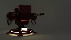 Auto-Turret 3D model
