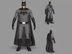 Batman Low-poly  3D model