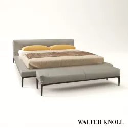 Bed Jaan from Walter Knoll - Design by EOOS 3D model
