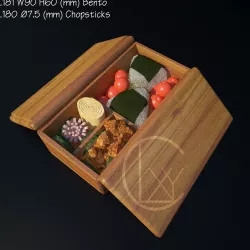 Bento box Onigiri Box Joint 3D model
