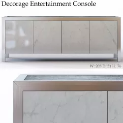 Bernhardt Decorage Entertainment Console 3D model