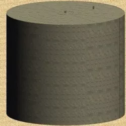 Bitumen storage 3D model