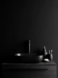 Black Bathroom for Cinema 4D and Corona Renderer 3D model
