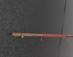 Bo staff 3D model