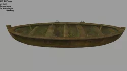 boat 1 Low-poly  3D model
