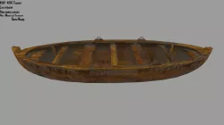 boat 3 Low-poly  3D model
