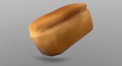 Bread Loaf Low-poly  3D model