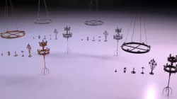 Candle Lighting Pack - The Marquis Collection Low-poly  3D model