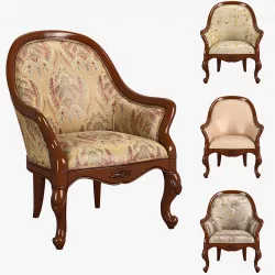 Carpenter Armchair model 3D model