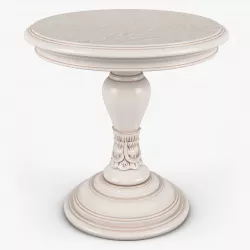 Carpenter Round tea table 3D model
