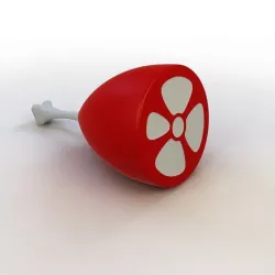 Cartoon Ham  3D model