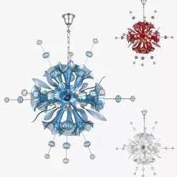 Celesta Lightstar Chandelier 3D model