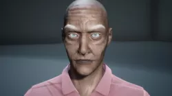 civilian old man for unreal engine 4 Low-poly  3D model