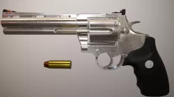 Colt Anaconda 44 magnum lowpoly Low-poly  3D model