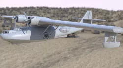 Consolidated PBY Catalina Flying Boat 3D model