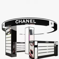 Cosmetics Stand - Chanel 3D model