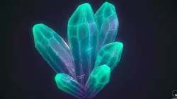 Crystal 3D model
