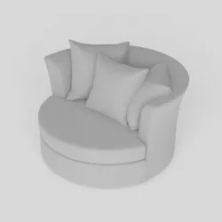 Cuddler Chair  3D model