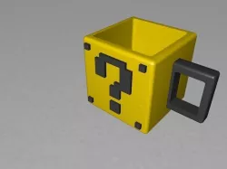 CUP OF SUPER MARIO BROS MYSTERY BOX 3D print model
