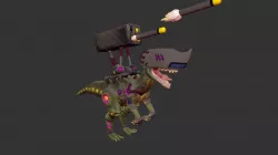 Cyber Dino 3D model