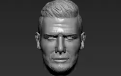 David Beckham standard version only mesh 3D model