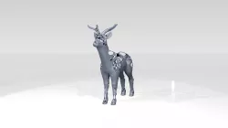 Deer Dust Voronoi 3D model