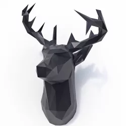 Deer Low Poly Low-poly  3D model